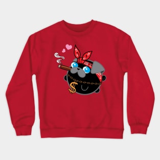 Poopy - Pug Life Crewneck Sweatshirt